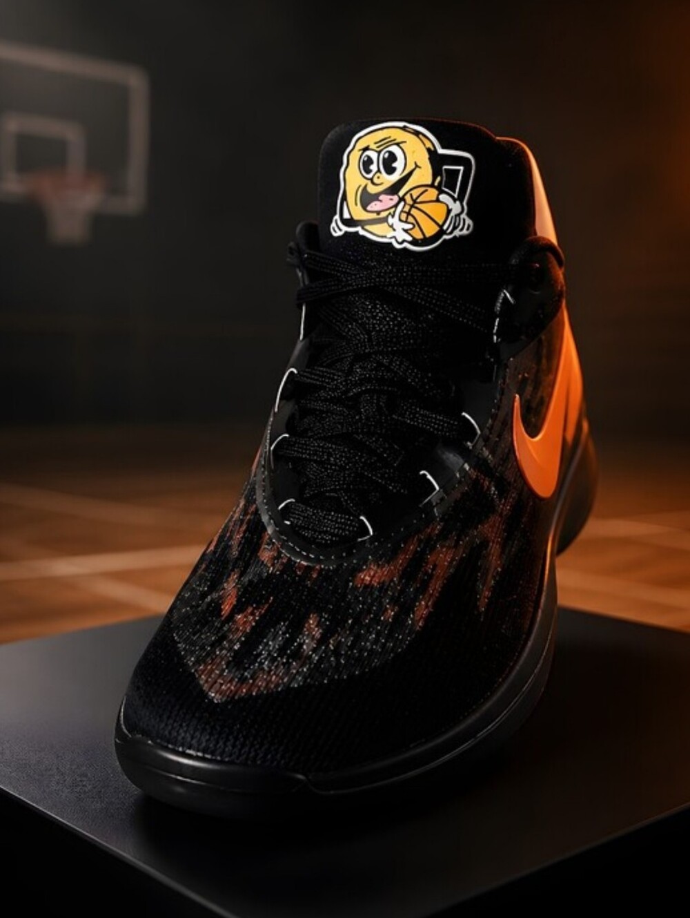 NIB Nike Air Zoom GT Cut 2 Black Phantom Orange Size 7.5 DJ6015-004 Zoom Strobel
